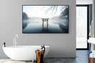 Zen-Wall_Art-180 x 110cm-Mounted Canvas-Black-Pixalot