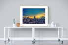 Joburg Sunrise-Wall_Art-120 x 90cm-Framed Print-Wood-Pixalot