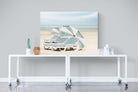 Beach Loungers-Wall_Art-120 x 90cm-Mounted Canvas-No Frame-Pixalot