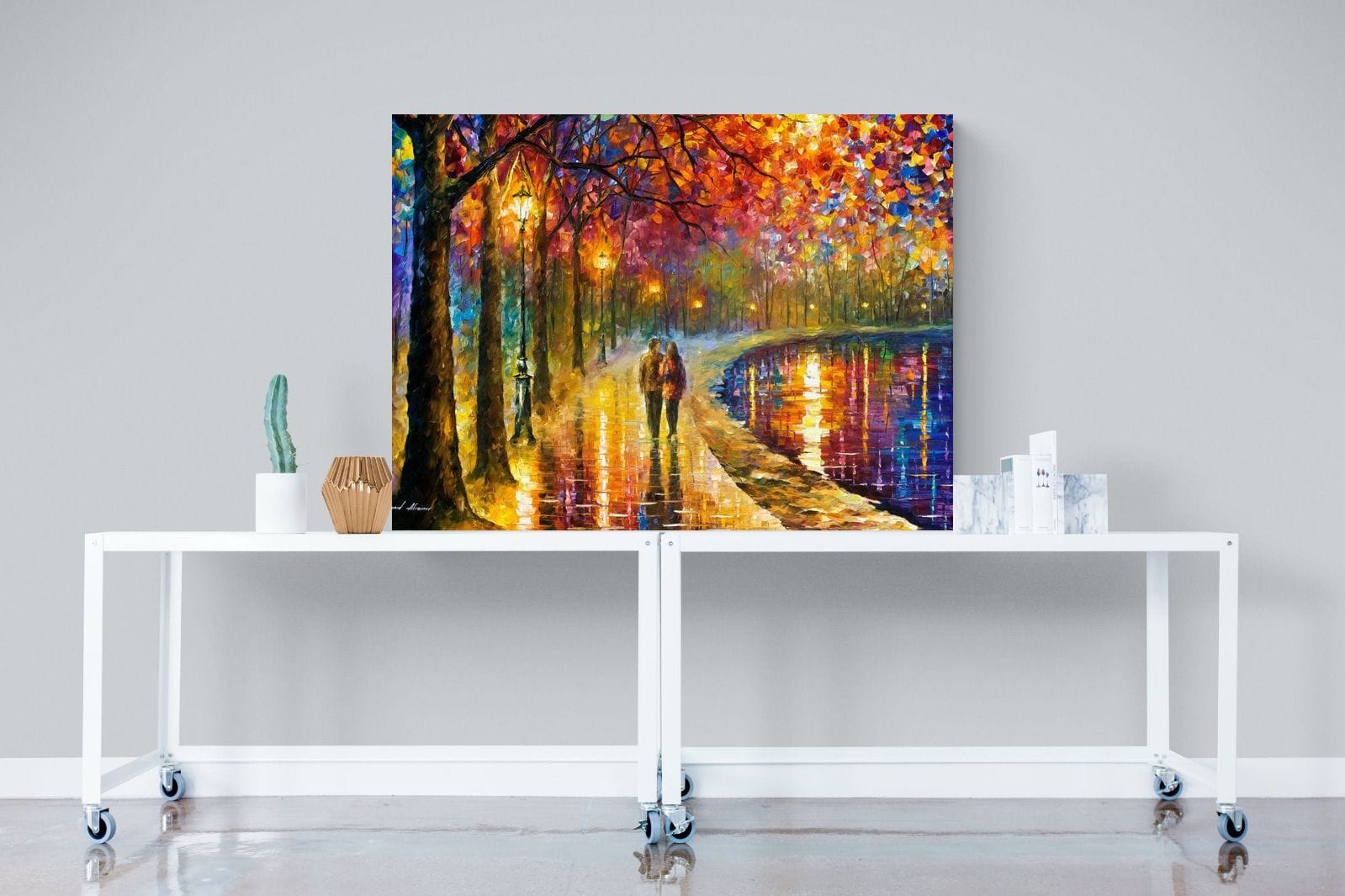 Spirits By The Lake-Wall_Art-120 x 90cm-Mounted Canvas-No Frame-Pixalot