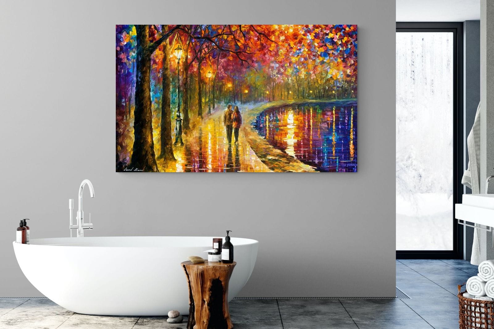 Spirits By The Lake-Wall_Art-180 x 110cm-Mounted Canvas-No Frame-Pixalot