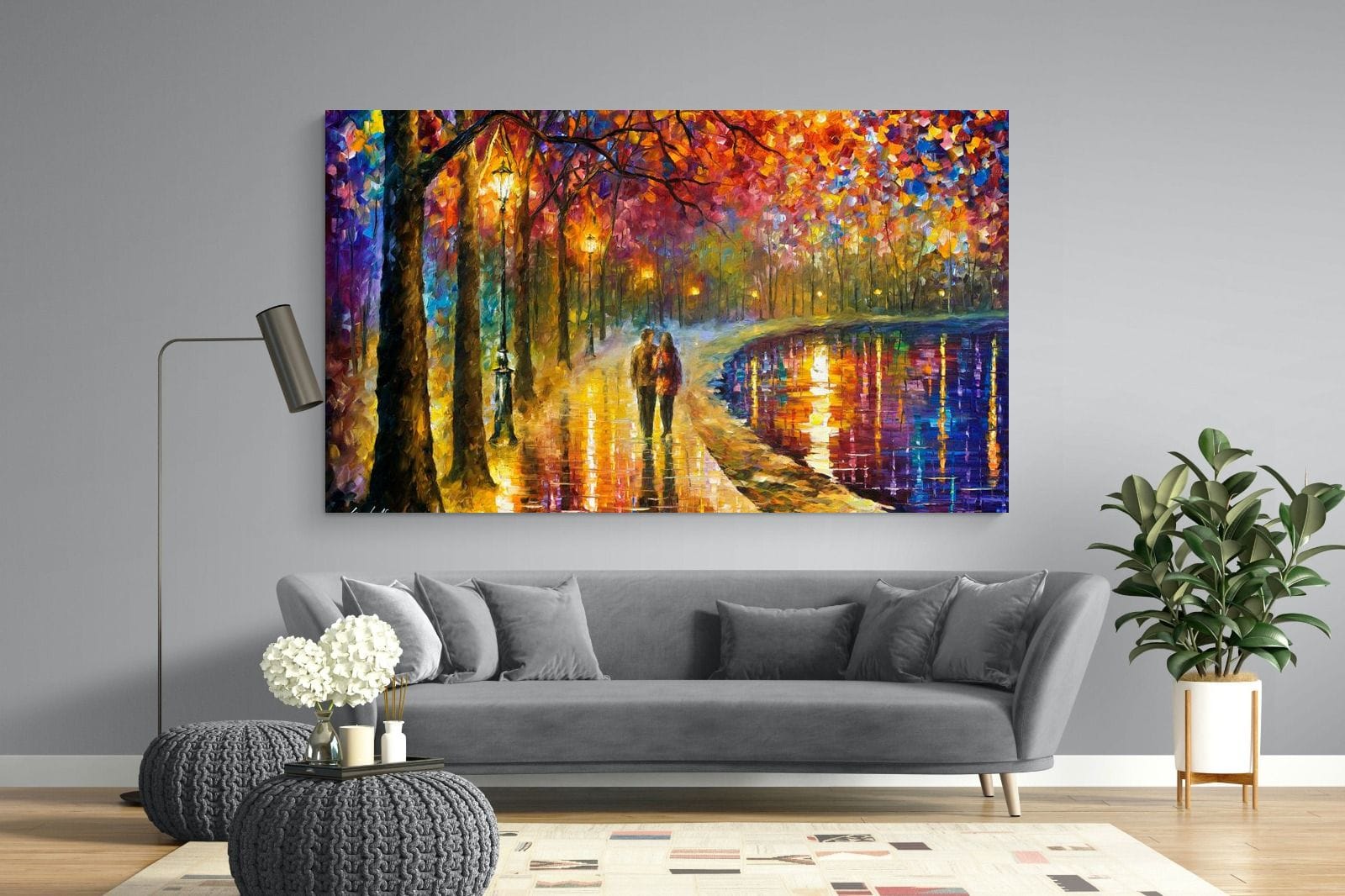 Spirits By The Lake-Wall_Art-220 x 130cm-Mounted Canvas-No Frame-Pixalot