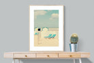 Sun Loungers-Wall_Art-75 x 100cm-Framed Print-Wood-Pixalot